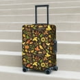 thumbnail image 6 of Yiaed Autumn Plants Maple Tree Vintage Print Travel Luggage Cover Suitcase Protector Covers Elastic Luggage Anti-scratch(No luggage included）-X-Large, 6 of 7