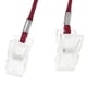 thumbnail image 3 of 2 pinzas ajustables para soporte de babero para adultos mayores, pinza flexible para servilletas, color rojo Rojo Colcomx Servilletero de comida, 3 of 7