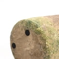 thumbnail image 5 of LuxenHome Rustic Ginger Root Brown Cement 11-Inch Tall Indoor and Outdoor Cylinder Vase, 5 of 7
