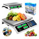 thumbnail image 2 of Báscula Comercial Digital Raganet HG011 40kg  34x33cm Belug, Blanco, 2 of 5