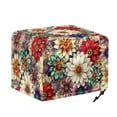 thumbnail image 6 of HELLHERO Mandala Print Toaster Cover 4 Slice, Adjustable Waterproof Bread Machine Protector with Drawstring, Dustproof Kitchen Small Appliance Cover, 6 of 8