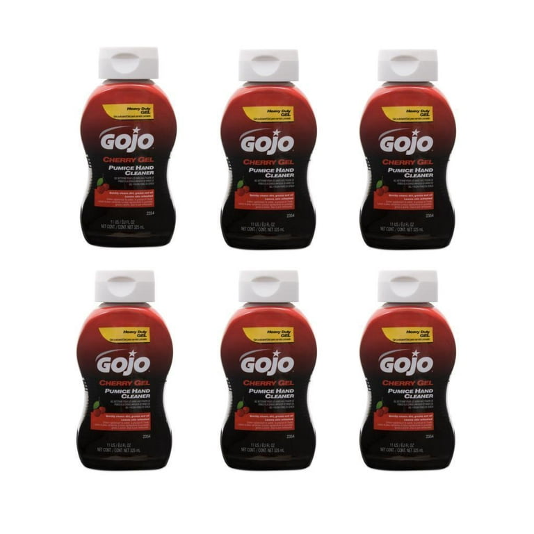 GOJO® Cherry Gel Pumice Hand Cleaner - 10 fl oz Squeeze Bottle 