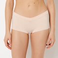 thumbnail image 1 of Boyshort Panty Wide Waist in Pearl Blush Heather, 1 of 5