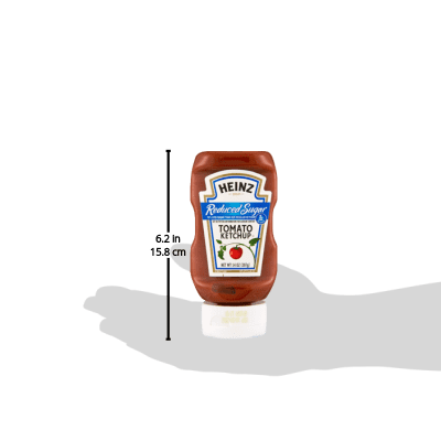 Heinz Reduced Sugar Tomato Ketchup, 14.0 OZ