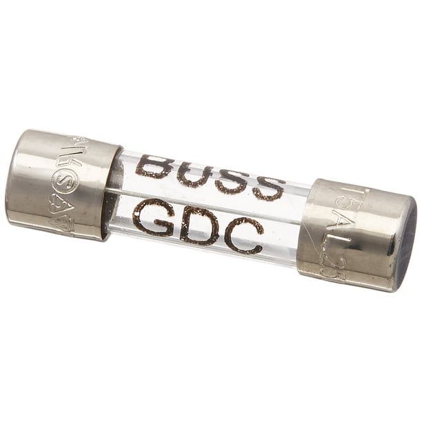 Fusible Bussmann BP/GDC-5A de 5A, tubo de vidrio 5x20mm con retardo temporal