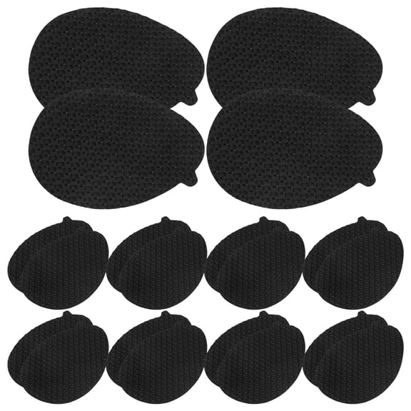 Toyvian 10Pairs Wear Resistant Heel Stoppers Shoe Sole Cushions for High Heels