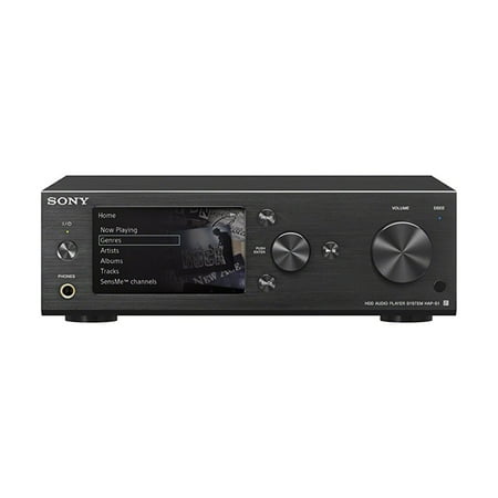 Sony HAP-S1 - Network audio receiver - 500 GB - 80 Watt (total) - black
