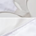 thumbnail image 4 of XUJI Chest Binder Women Transgender FTM Cosplay Breathable Half Breast Binder Compression Bra Tank Top (GR, 5XL ), 4 of 6