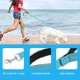 thumbnail image 2 of 12 Pack Double Sided Reflective Dog Leash, Nylon Leashes with Padded Handle for Small, Medium, and Large Dogs, 5 Feet Long, Perfect for Walking and Training, 2 of 6