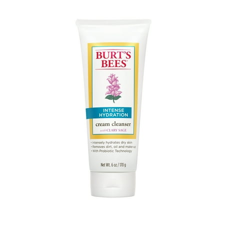 Burt's Bees Intense Hydration Cream Cleanser, 6 oz