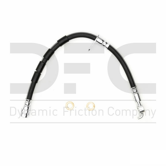 Front Right Dynamic Friction Company Brake Line Hose 350-54091 For 2011-2013 Ford Fiesta