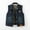 (Fashion 78)Blue, variant on Women's Vintage Denim Vest Jacket Stylish and Versatile Lapel Cardigan Vest Denim Jacket with Buttons
