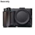 thumbnail image 1 of Camera Grip Wooden Handle Base with Arca-Swiss Quick Release Slot, Height-Enhanced Anti-Slip Silicone Pad for Nikon DSLR Mirrorless Cameras, Tripod Mount, 1 of 8