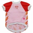 thumbnail image 2 of Pets First Polyester Cotton LaurDIY Dog & Cat T-Shirt, Pink, S, 2 of 3