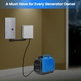 thumbnail image 4 of briidea Home Integration Generator Transfer Switch Kit, 15 Amp 120V 4-Circuit Indoor/Outdoor Generator Transfer Switches with IP 67 Waterproof, Prewired, All Ready for a Next Power Outage, 4 of 7