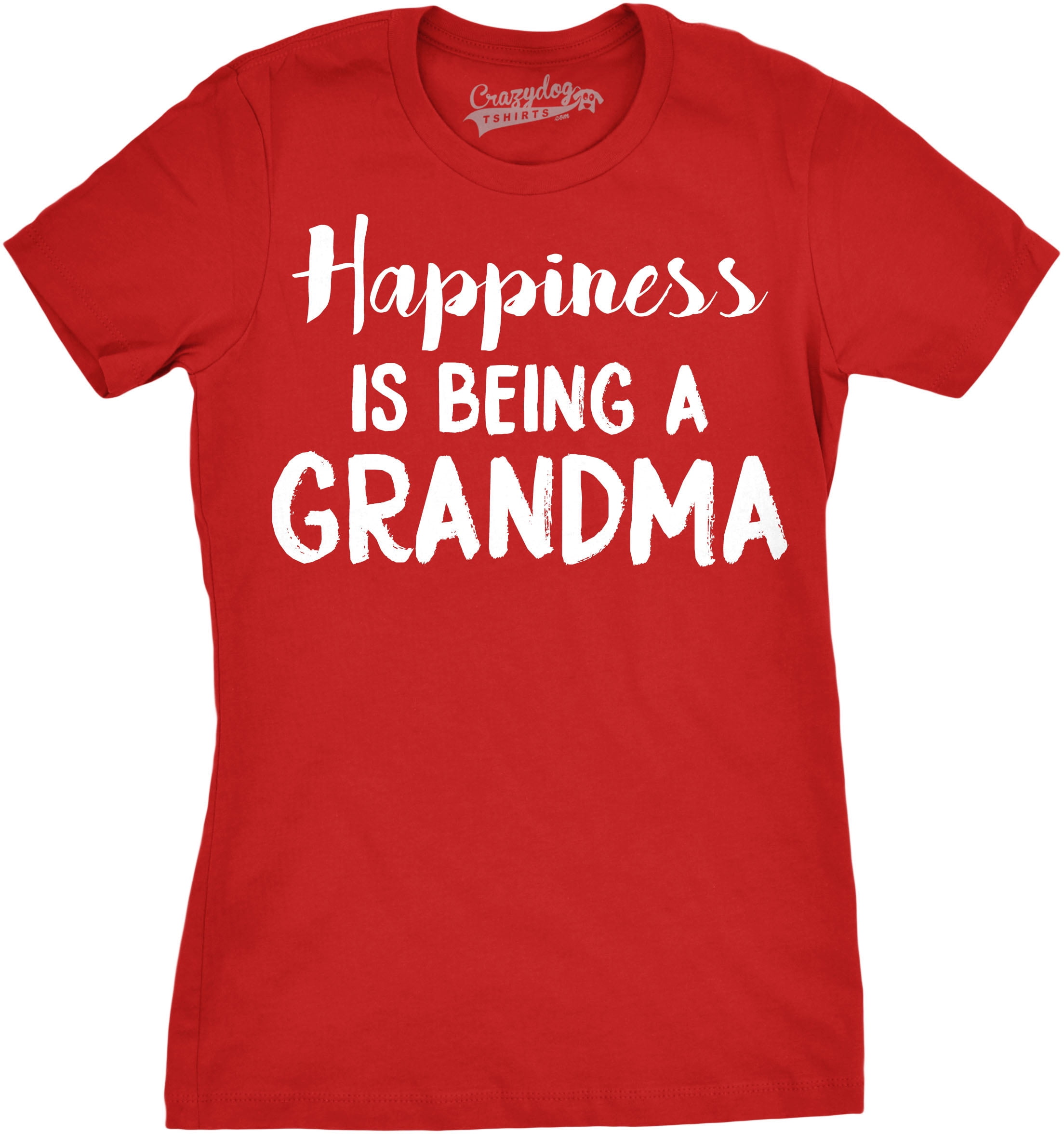 Unisex T-shirt Grandma Shirt Granny Shirt Happiness Is Being A Grandma Shirt Nana Shirt Mimi Shirt Grandmother Shirt