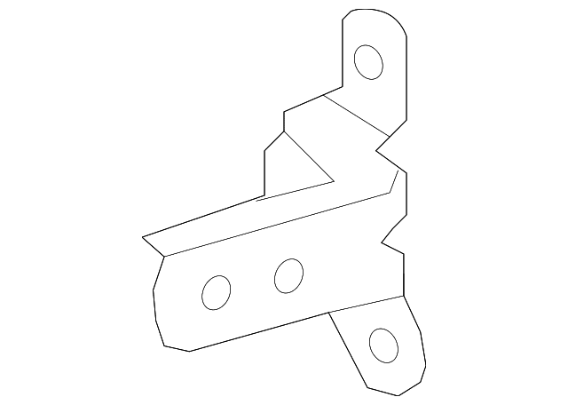 Genuine Toyota Lower Hinge 68780-04010