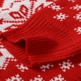 thumbnail image 4 of Chandails en Tricot pour Femmes Flocon de Neige à Manches Longues Noël, 4 of 6