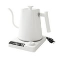 thumbnail image 1 of simhoa Electric Gooseneck Kettle Pour over Coffee Kettle Versatile Stainless Steel Electric Tea Pot for Kitchen Restaurant Tea House, 1 of 8
