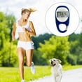 thumbnail image 3 of 3D Digital Simple Walking Distance Clip on Pedometer Step Counter with Clip,Memory Walking Distance Miles/km Exercise Fitness Activity Calorie for Men Women Kids, 3 of 4