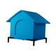 thumbnail image 3 of Casa para gatos al libre, refugio para gatitos, impermeable, cálida, elevada, portátil, tienda de campaña para gatos para el invierno, jardín, 3 of 8