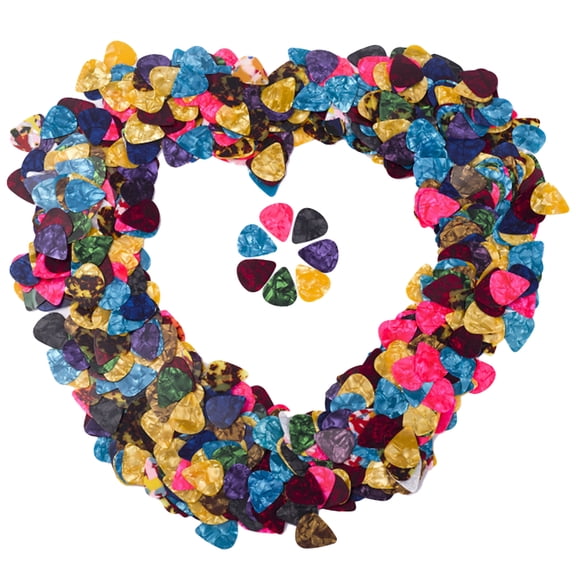 HOMEMAXS 200 Pcs Light up Guitar Pick Assortment Picks