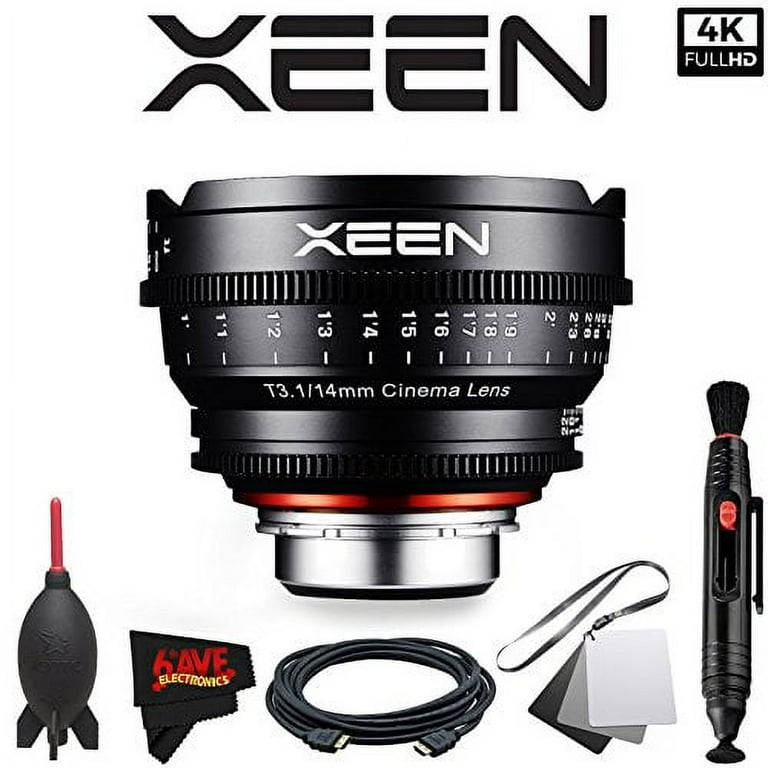 Rokinon Xeen 14mm Lens for Canon EF Mount with Professional