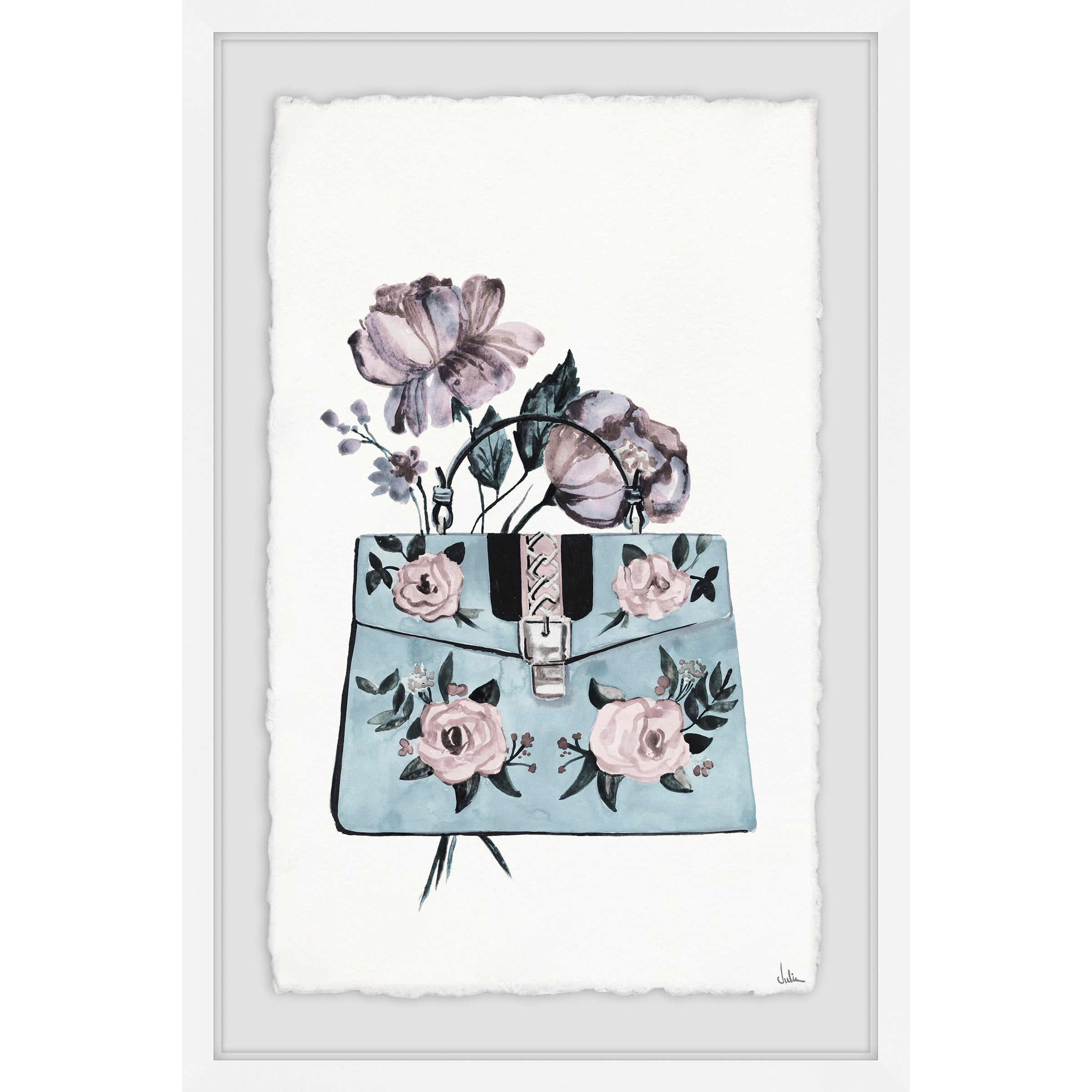 Too Elegant Framed Painting Print