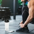 thumbnail image 7 of Leak-Proof Shaker Bottle with Shaker Balls - 600ml (20-OZ) ，Pack of 2- Ideal for Workout Supplements, Protein Powder - BPA Free - Portable Fitness Bottle for Fitness Enthusiasts and Athletes - White, 7 of 7