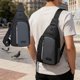 thumbnail image 4 of Bolso bandolera unisex de un solo hombro, mochila impermeable de un solo hombro, ideal para senderismo, viajes y uso diario, bandolera multifuncional de tela Oxford., 4 of 6