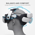 thumbnail image 5 of M3 Pro Battery Pack Head Strap Accessories, Compatible with Meta Quest 3/Quest 3S,Reduce Facial Stress,Magnetic Battery Swap Design, 5 of 8