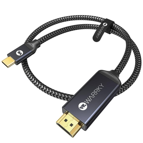 Cable USB C a HDMI Warky de 1 m (4K @60Hz) Tipo-C a HDMI 2.0
