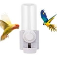 thumbnail image 3 of Bird Water Feeder, 500ml Automatic Bird Cage Feeder, Parrot Water Dispenser, Water Bird Feeder, Large Capacity Water Bottle Drinker for Hamster, Squirrel, Parrots, Guinea, 3 of 8