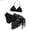 Black, variant on Girls Bikini Swimsuit With Design Tie Straps And Matching Three Piece Summer Beachwear Girls Swimwear 3 Piece Set Plus Size Size 8-9 Years