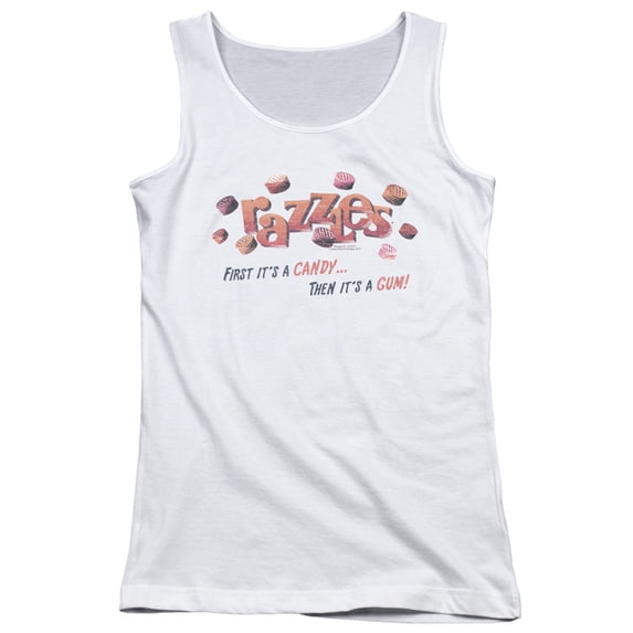 Dubble Bubble - A Gum And A Candy - Juniors Tank Top - XX-Large