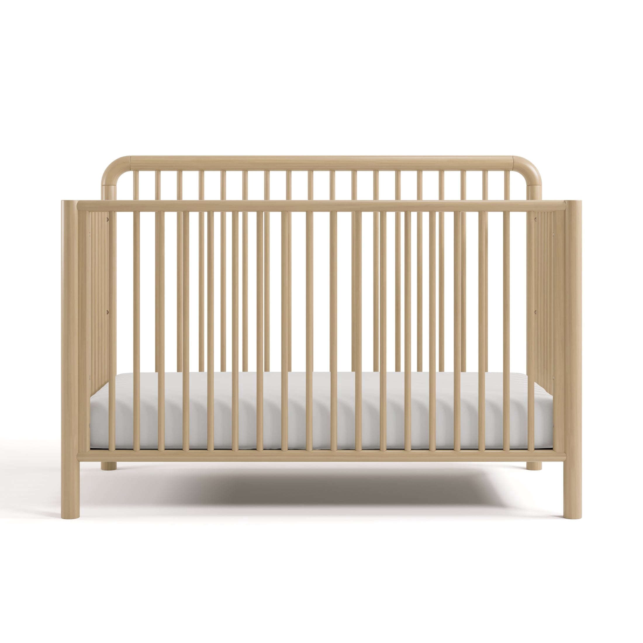 Storkcraft Porto 5-in-1 Convertible Crib with Bonus Toddler Guardrail - Driftwood