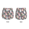 thumbnail image 3 of Balery Llamas Pantalones cortos deportivos para mujer con forro y dos bolsillos, elásticos, para entrenamiento, gimnasio, yoga-XX-Large, 3 of 7