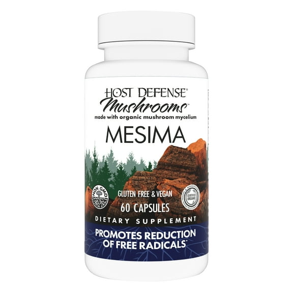 Host Defense Mesima Capsules - 60 Capsules (30 Servings)