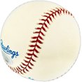 thumbnail image 3 of John Halama Autographed Official AL Baseball Seattle Mariners Boston Red Sox (Smudged) MCS Holo #63683, 3 of 3