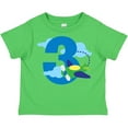 thumbnail image 3 of Inktastic 3rd Birthday Airplane Pilot Boys Toddler T-Shirt, 3 of 5