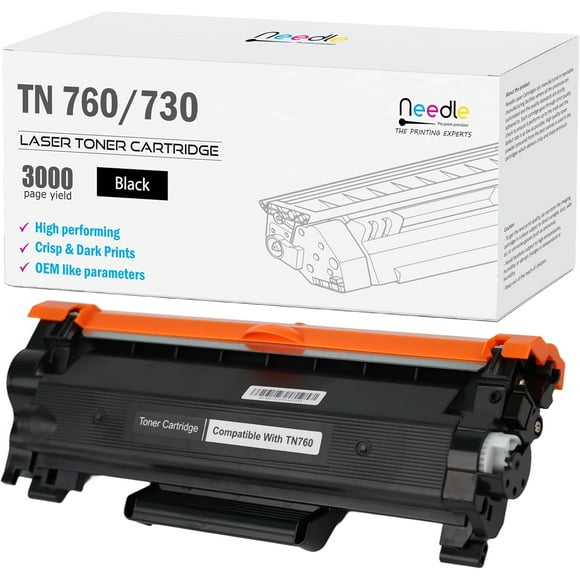 UTAH-(with CHIP) (1 Pack) TN 760/730 TN760/TN730 Toner Cartridge Compatible with Brother DCP-L2550DW HL-L2350DW HL-L2370DW HL-L2390DW HL-L2395DW MFC-L2750DW Printers