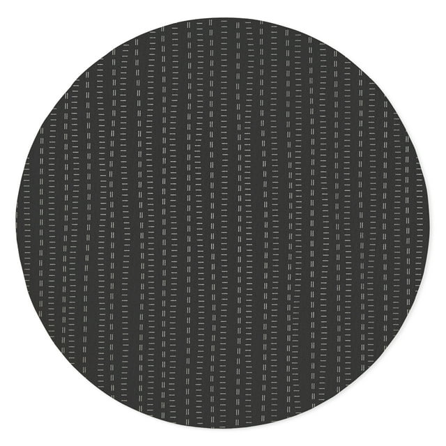 Dash Black Area Rug by Kavka Designs