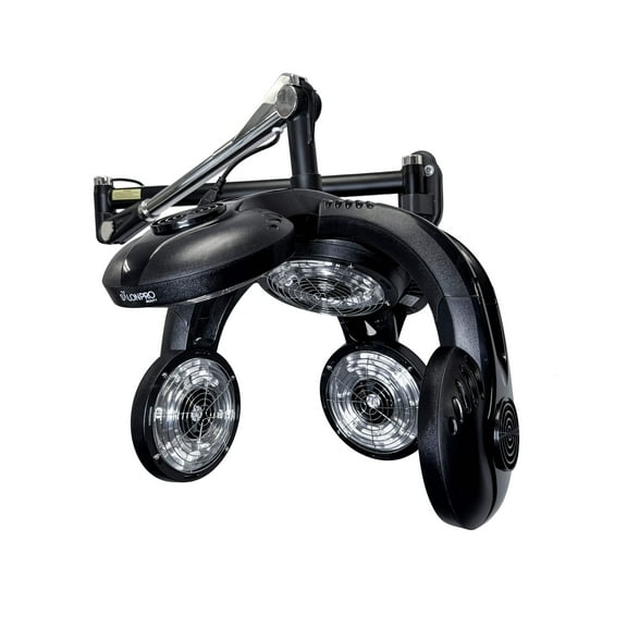 SalonPro Multi-Zone  Infrared Hair Dryer  Color Processor – Wall Mount, Black