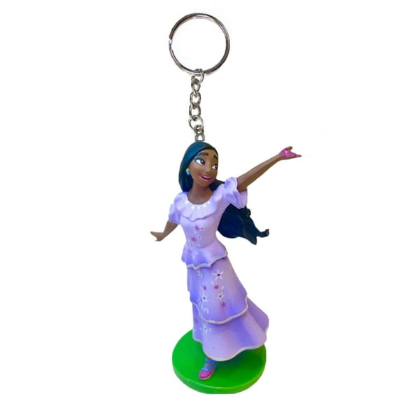 Encanto Isabela Madrigal PVC Key Ring Keychain Ornament Figure Figurine Charm 4”