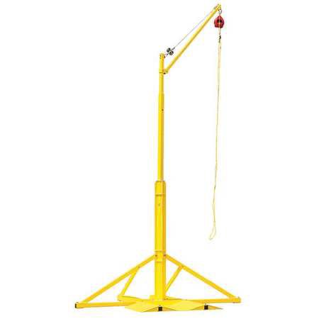 Fall Arrest Rope - Fall Arrest Post Davit Arm,Powder Coat HONEYWELL MILLER SORBSYS