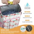 thumbnail image 2 of Cooler Backpack Portable Backpack Coolers for Men & Women,Strawberry Drink Beverage Beer Bag Cooler for Road Trips, 2 of 6