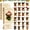 2pcs, variant on Fun Pug Advent Calendar 2026 24-Day Christmas Countdown 3D Figurine Pendant