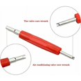 thumbnail image 5 of Refrigeration Valve Stem Cores, A C R12 R134a Valve Core Kit for Automotive A C Valve Maintenance, Aluminum Brass Construction Ensures Durability, Compatible R12 R134a Refrigerants, 5 of 5