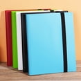 thumbnail image 2 of Laklulu Card Binder 20 Pages 9 Pocket Large Capacity Colored Cover Card Collection Storage Album for Game Card Storage Blue, 2 of 6