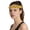 Gold, variant on MDUKONU Sequin Headband for Women 80s 90s Vintage Elastic Stretch Sparkle Glitter Fashion Hair Band Accessories for Halloween Party Black